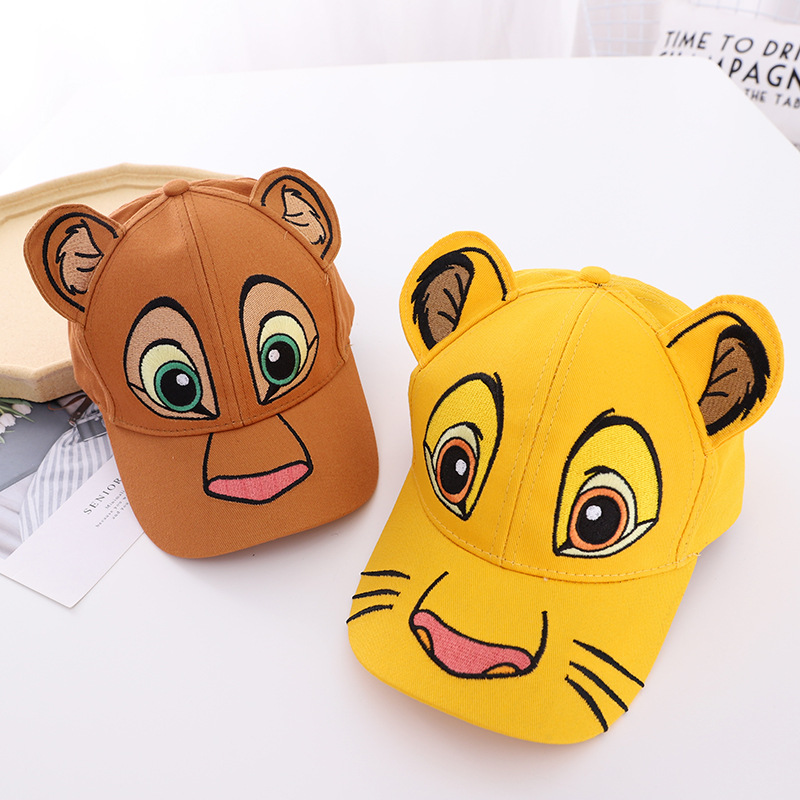 Embroidery Pashmina - Śliczne czapki Disney król lew daszki