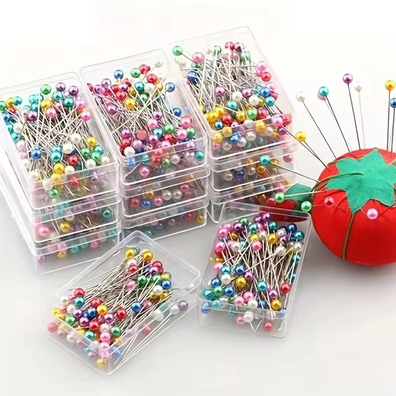 Embroidery Glass Beads - 100 szt. Modne igły do szycia