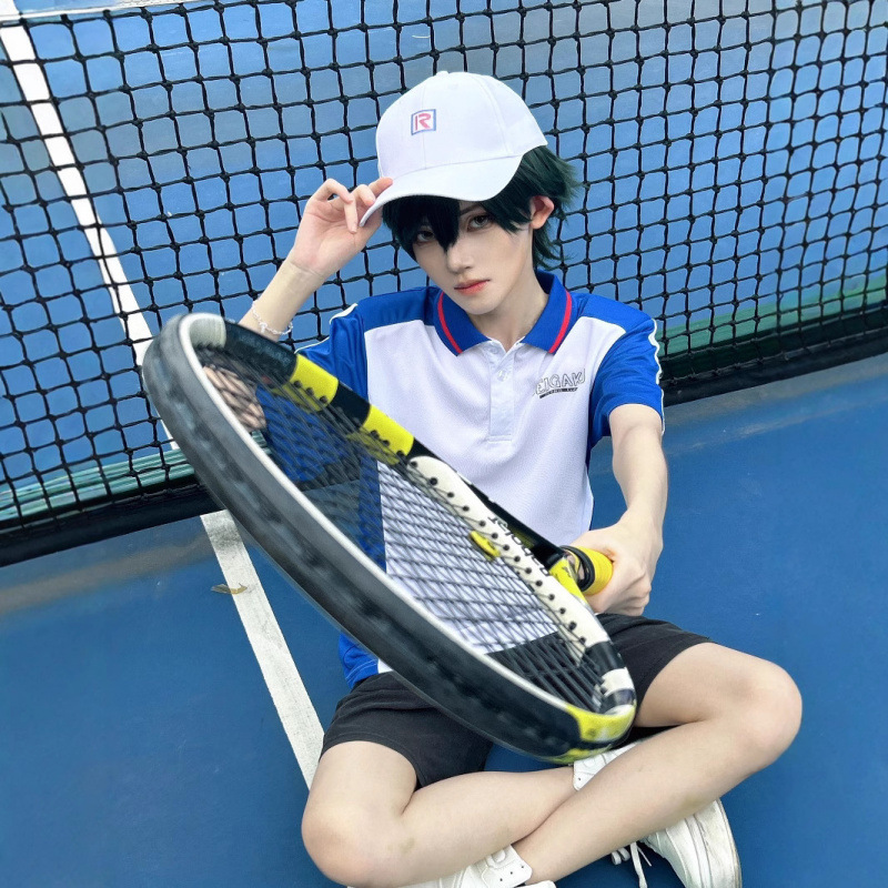 Embroidery Jersey - Kostium Cosplay Tenis Anime Ryoma Echizen
