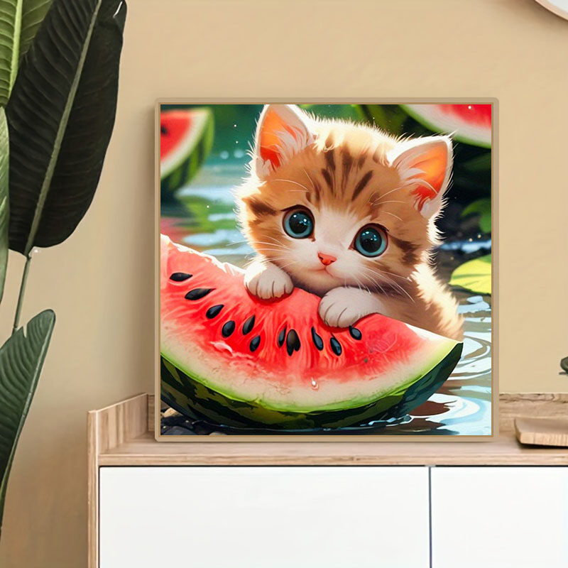 Zestaw do malowania diamentowe – Embroidery Cat recenzja i cena