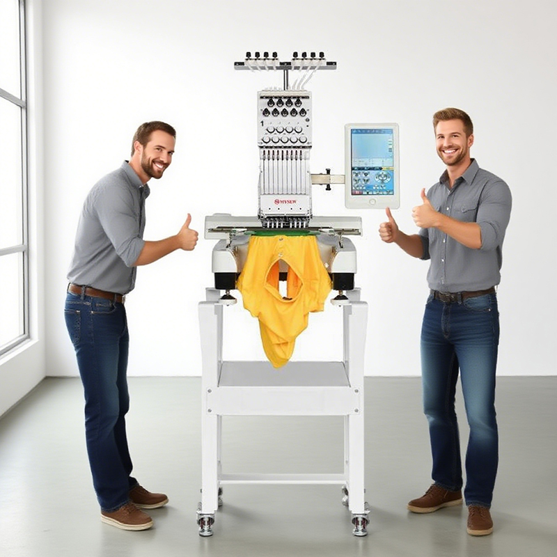 MYSEW MFS800 Jednogłowicowa 9- – Embroidery Machines recenzja i cena