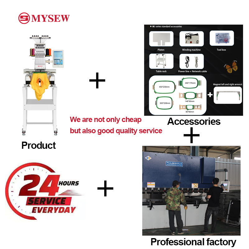 MYSEW MFS800 Jednogłowicowa 9- – Embroidery Machines recenzja i cena