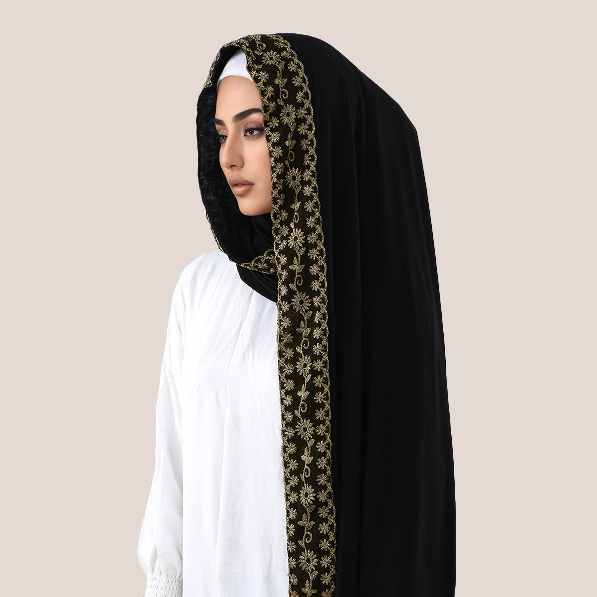 Koronkowy haft, bawełniany dże – Embroidery Jersey recenzja i cena