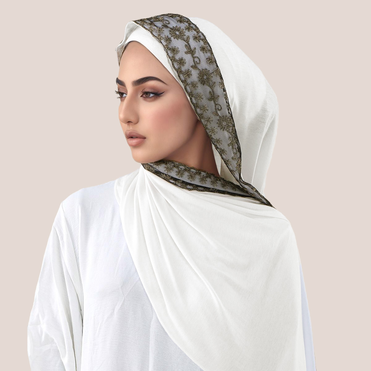 Koronkowy haft, bawełniany dże – Embroidery Jersey recenzja i cena