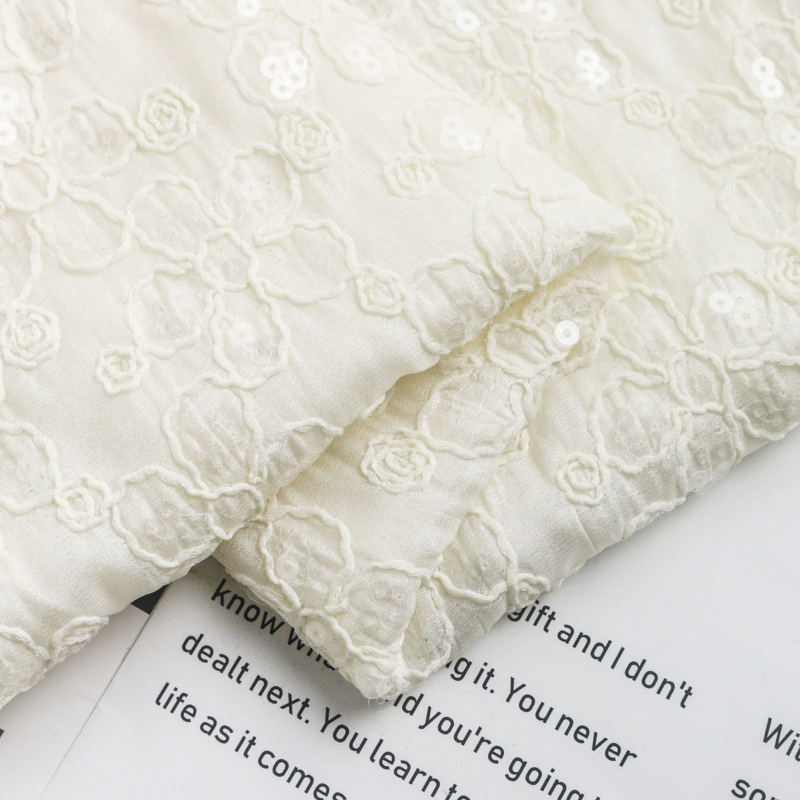 Nowa tkanina żakardowa z cekin – Embroidery Design 3D recenzja i cena