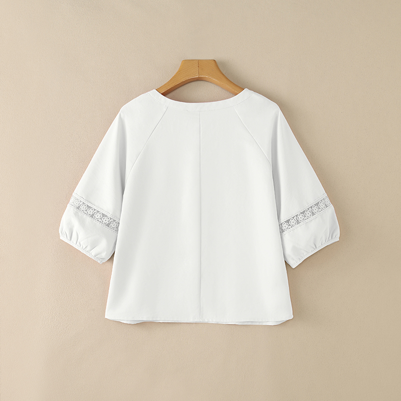 Damska bluzka ZANZEA z kwiatow – Embroidery Jersey recenzja i cena