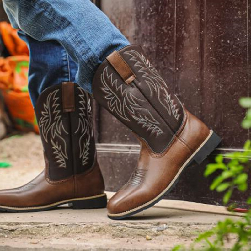Nowe męskie wysokie buty z haf – Embroidery Stitches recenzja i cena