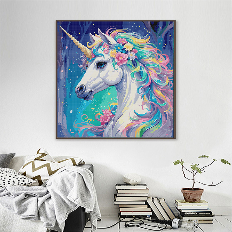 Joy Sunday Animal Pattern Zest – Embroidery Unicorn recenzja i cena