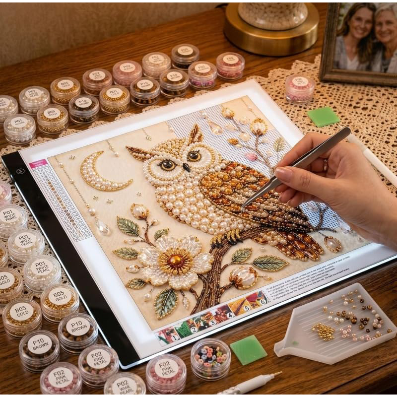 Zestaw DIY do haftowania z per – Embroidery Beads recenzja i cena