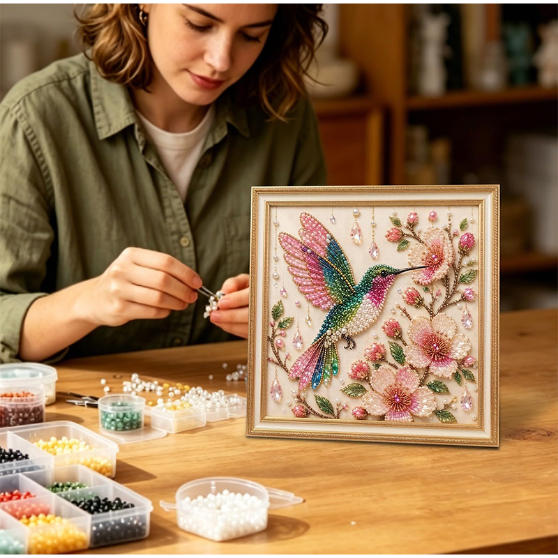 Zestaw DIY do haftowania z per – Embroidery Beads recenzja i cena