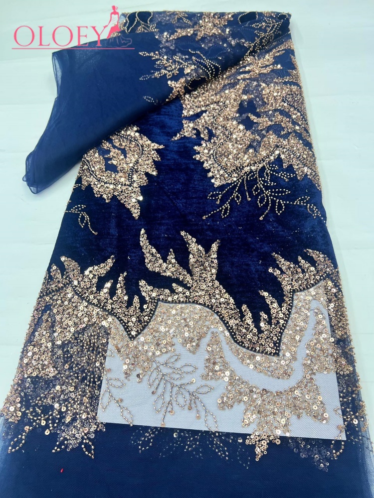 Najnowsza afrykańska aksamitna – Velvet Fabric Embroidery recenzja i cena
