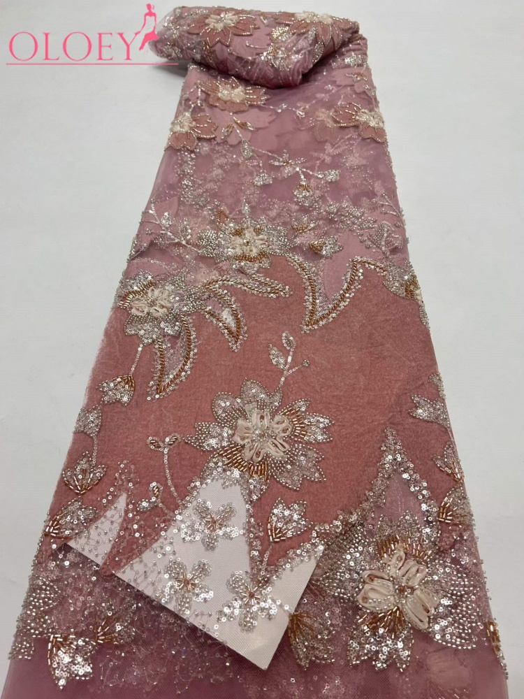 OLOEY Aksamitna Afrykańska Tka – Velvet Fabric Embroidery recenzja i cena