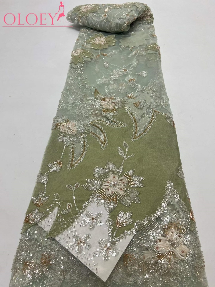 OLOEY Aksamitna Afrykańska Tka – Velvet Fabric Embroidery recenzja i cena
