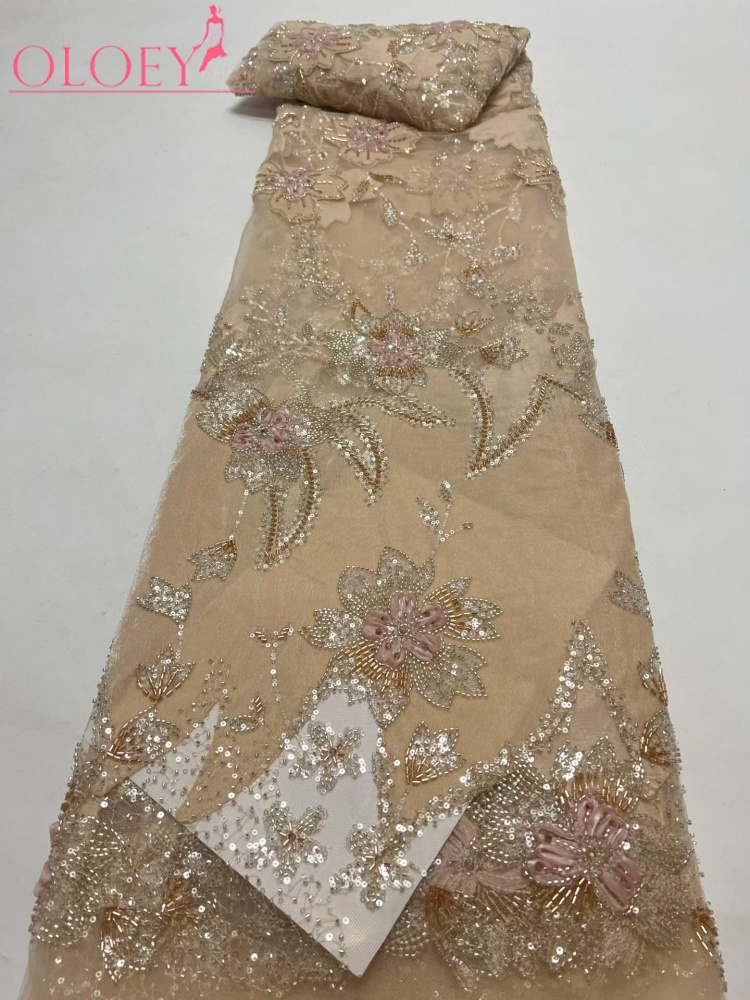 OLOEY Aksamitna Afrykańska Tka – Velvet Fabric Embroidery recenzja i cena