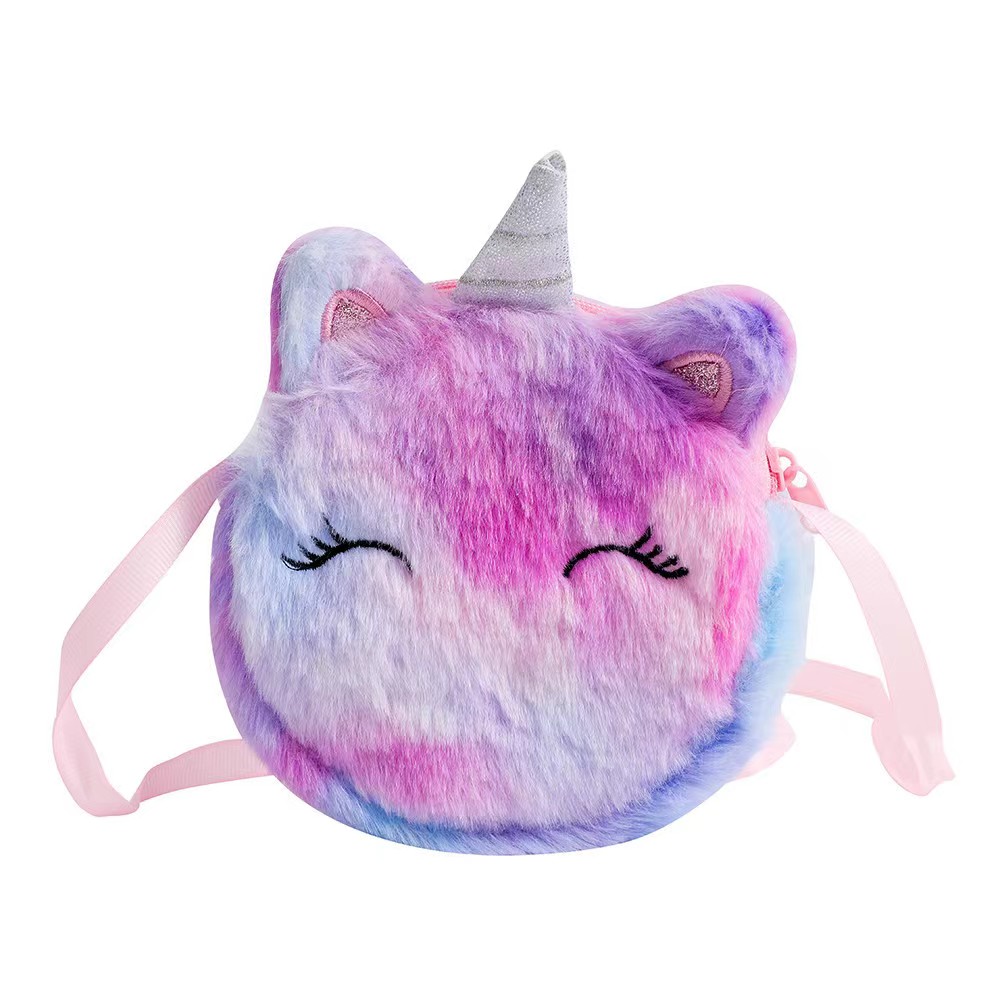 Modna pluszowa torebka na rami – Embroidery Unicorn recenzja i cena