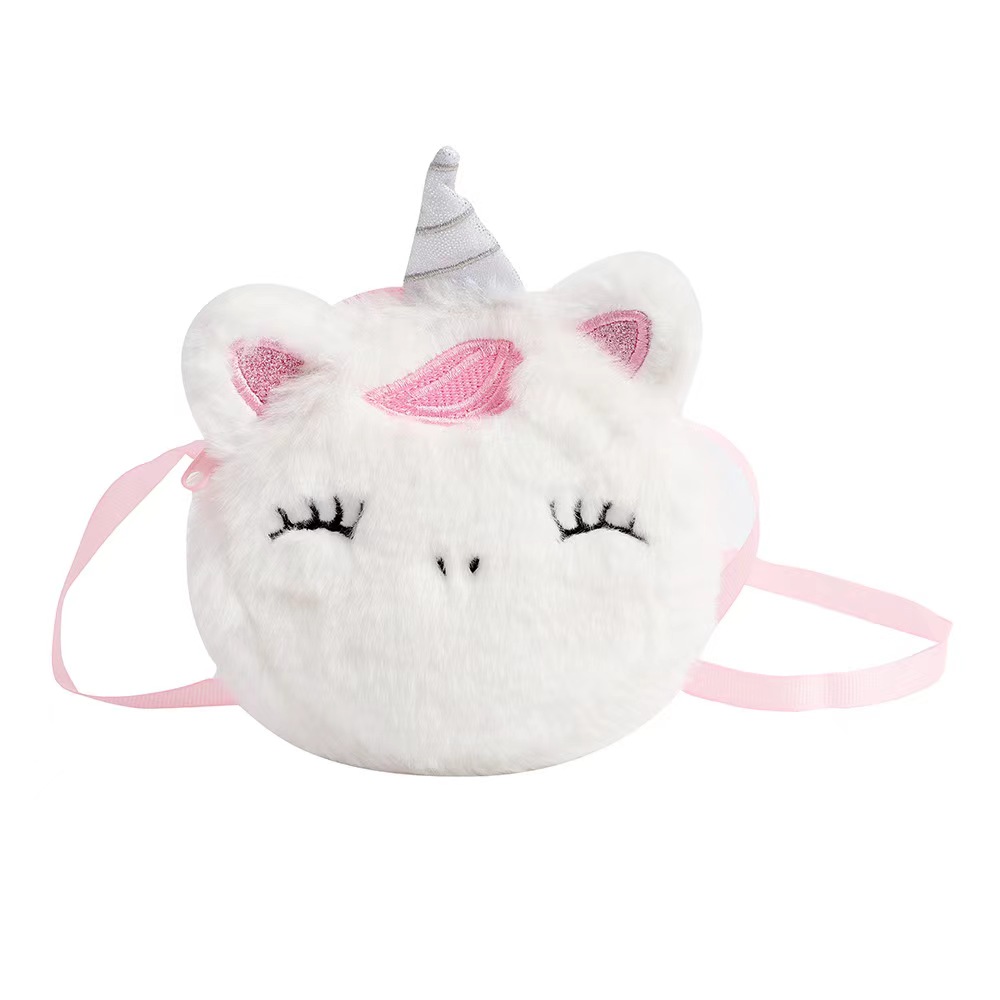 Modna pluszowa torebka na rami – Embroidery Unicorn recenzja i cena