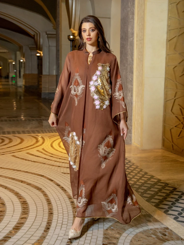 Maroko sukienka dla kobiet muz – Embroidery Kaftan recenzja i cena