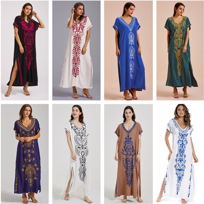 Nakrycie na strój kąpielowy Ha – Embroidery Kaftan recenzja i cena