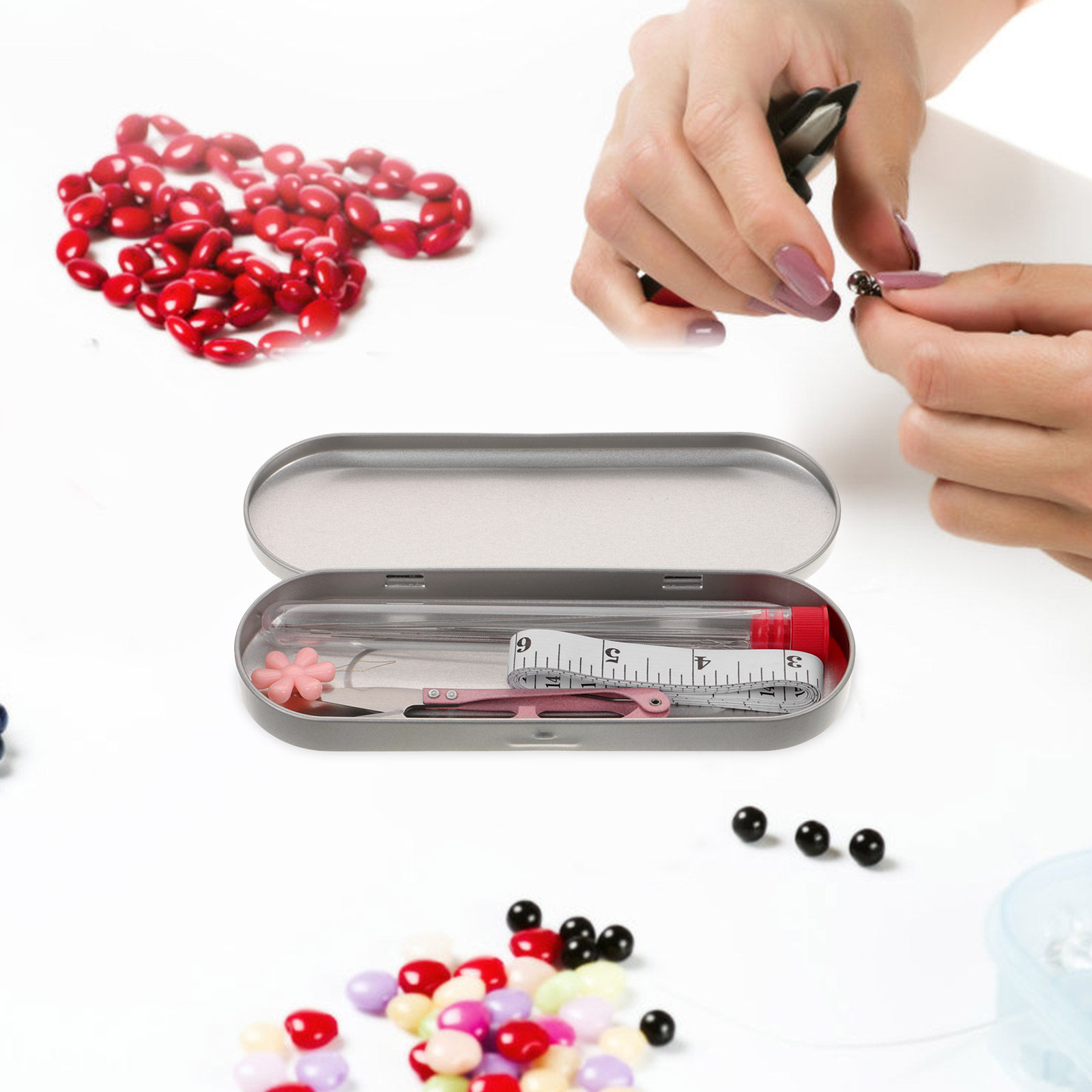 Zestaw do nawlekania koralików – Embroidery Beads recenzja i cena