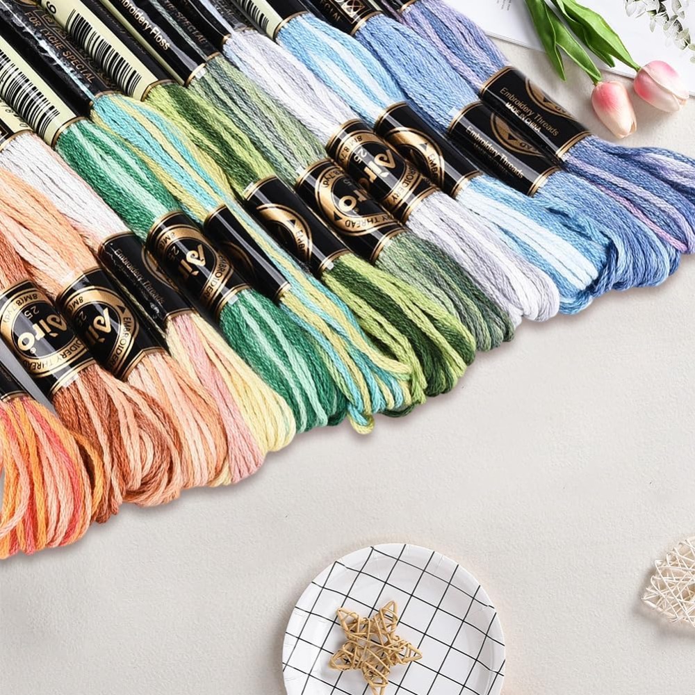 12 motków, 105 jardów, mulina  – Embroidery Stitches recenzja i cena