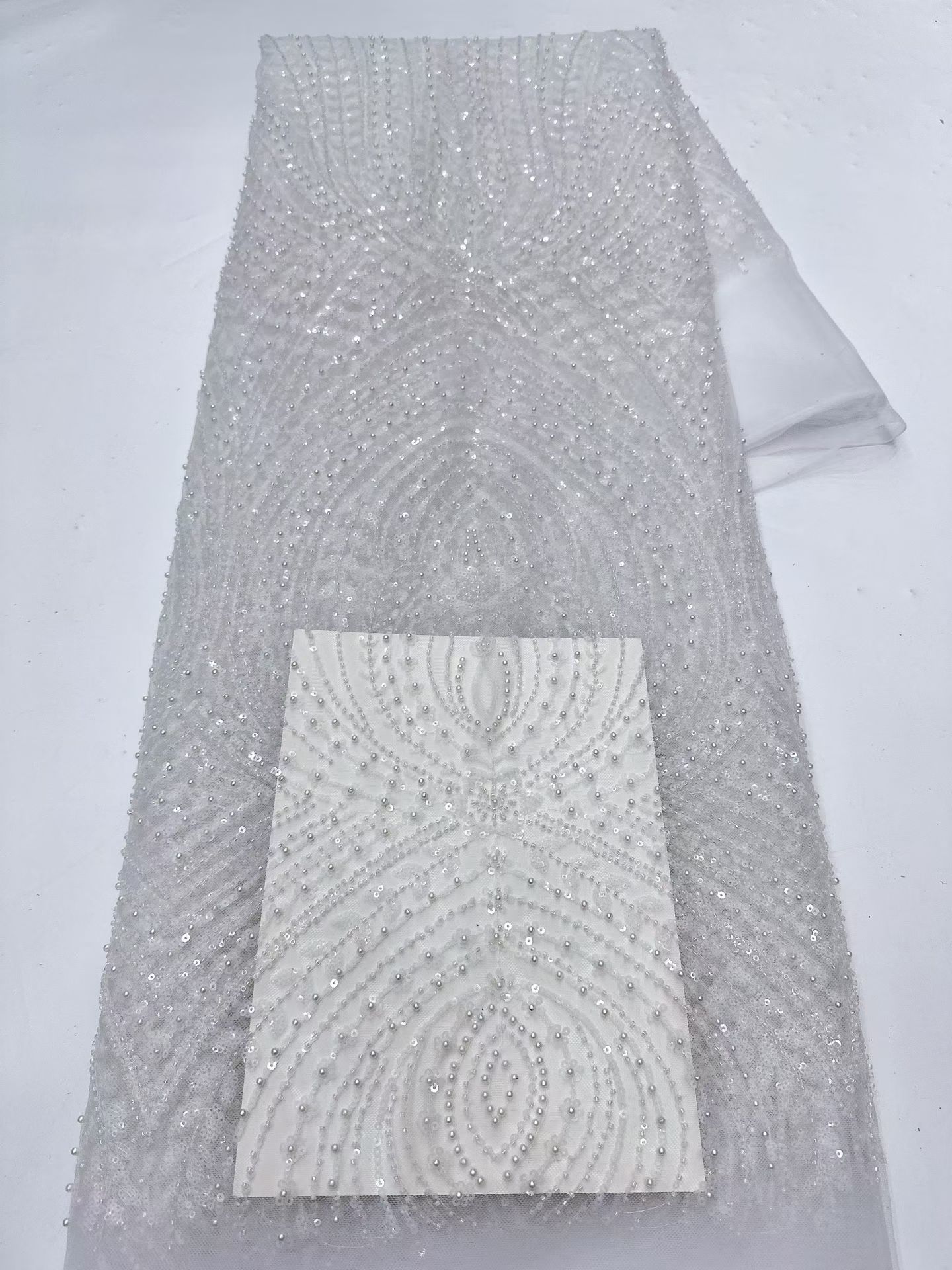 Czerwona, luksusowa nigeryjska – Embroidery Net Fabric recenzja i cena