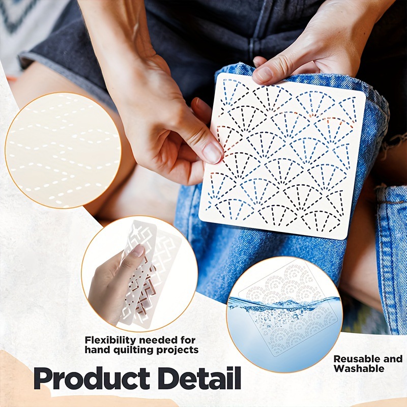 30 szt. Szablonów do haftu DIY – Embroidery Quilting recenzja i cena