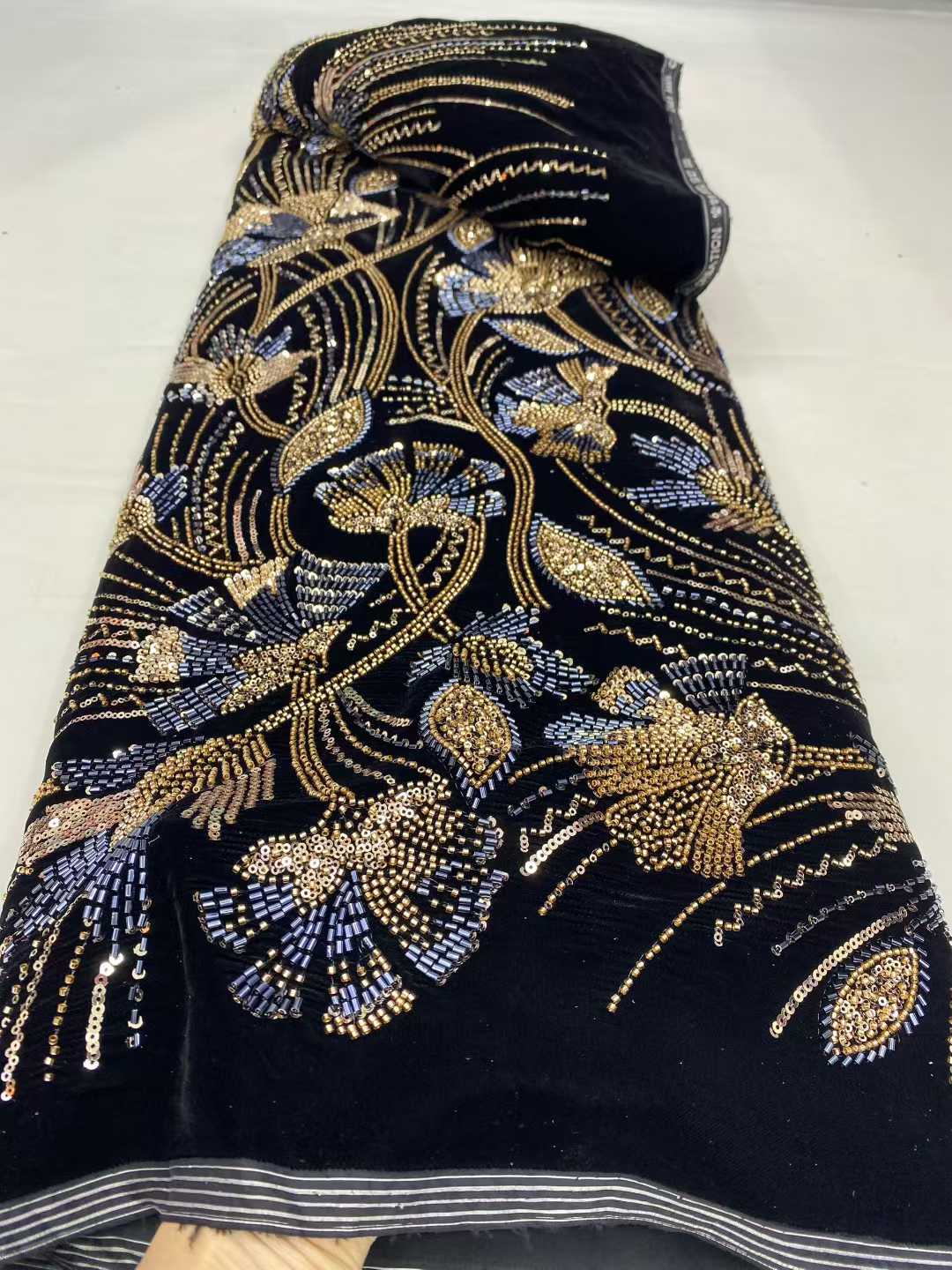 Nowości 2026 Afrykańskie aksam – Velvet Fabric Embroidery recenzja i cena