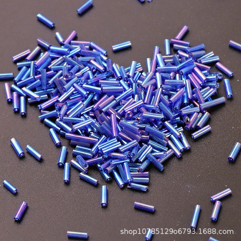 5g 2x6mm kolorowe trąbki pacio – Embroidery Glass Beads recenzja i cena