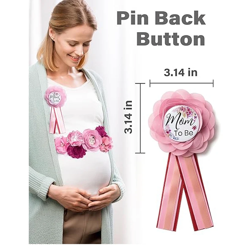 Szarfa kwiatowa - Baby Shower  – Embroidery Kaftan recenzja i cena