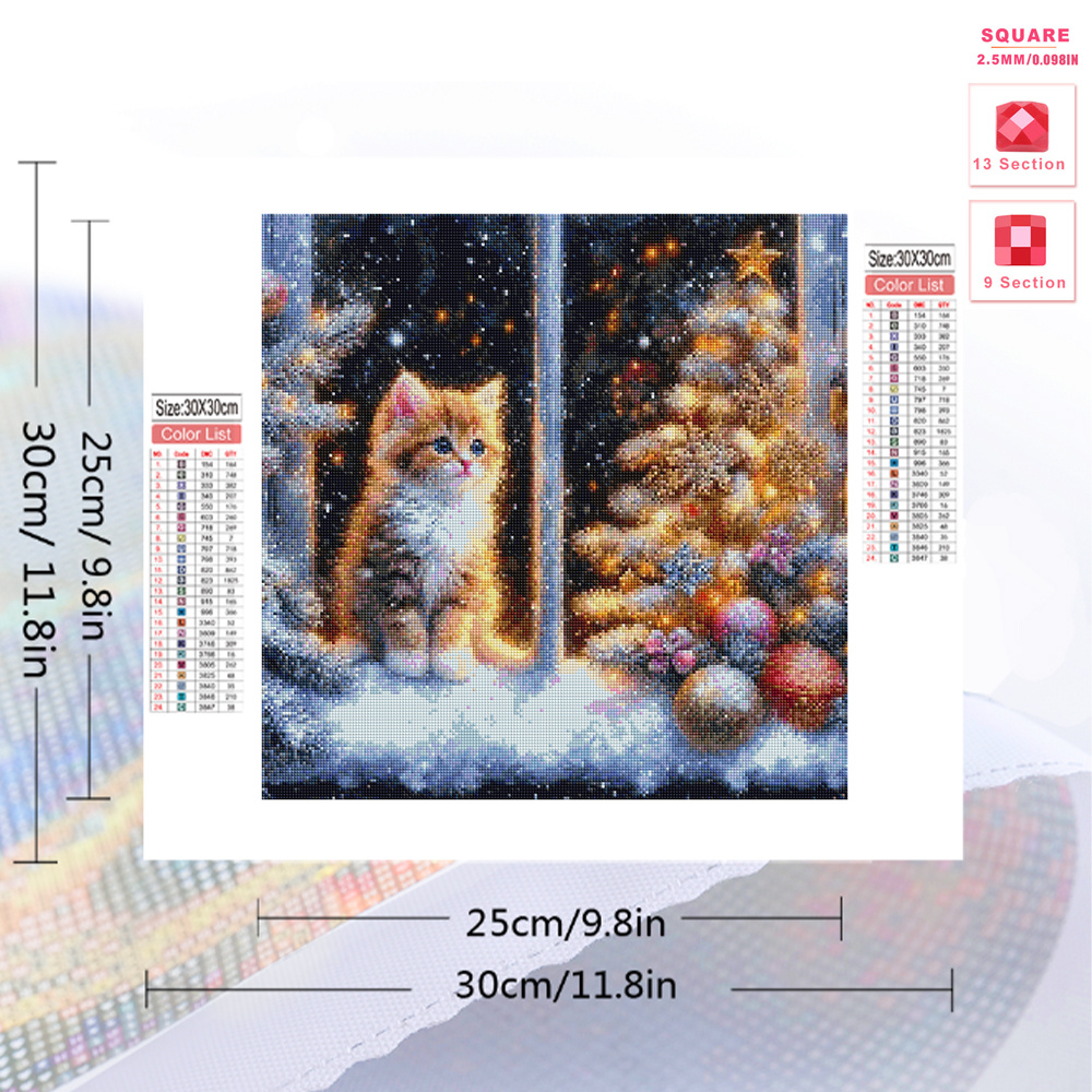 Diamentowe Malowanie Kot Zwier – Embroidery Cat recenzja i cena