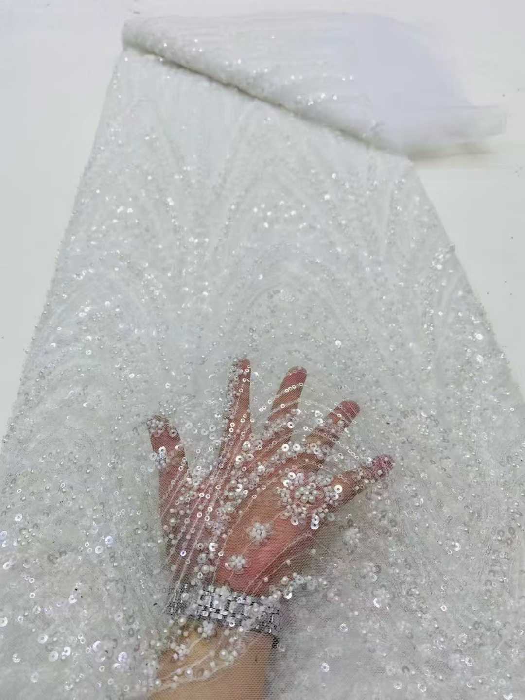 2026 Afrykańska Nigeryjska Wys – Embroidery Net Fabric recenzja i cena