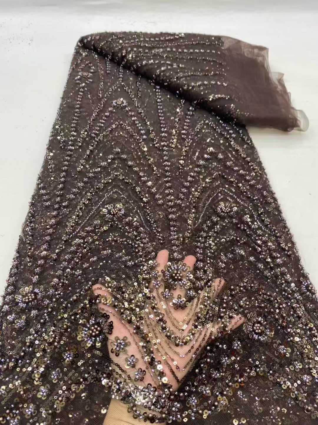 2026 Afrykańska Nigeryjska Wys – Embroidery Net Fabric recenzja i cena