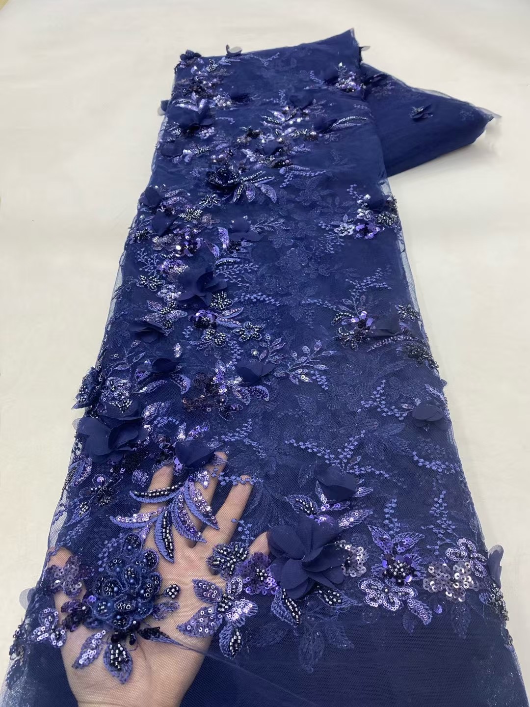 Sukienki damskie Coomiya, haft – Embroidery Net Fabric recenzja i cena