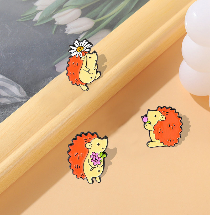 Hedgehog figurka biżuteria dla – Embroidery Quilting recenzja i cena