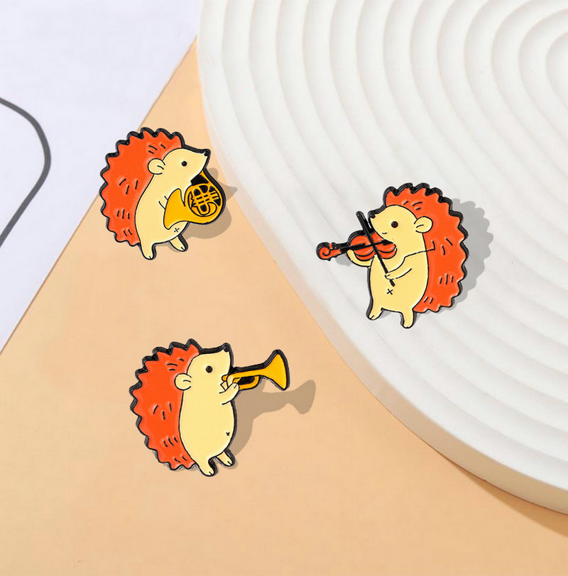 Hedgehog figurka biżuteria dla – Embroidery Quilting recenzja i cena
