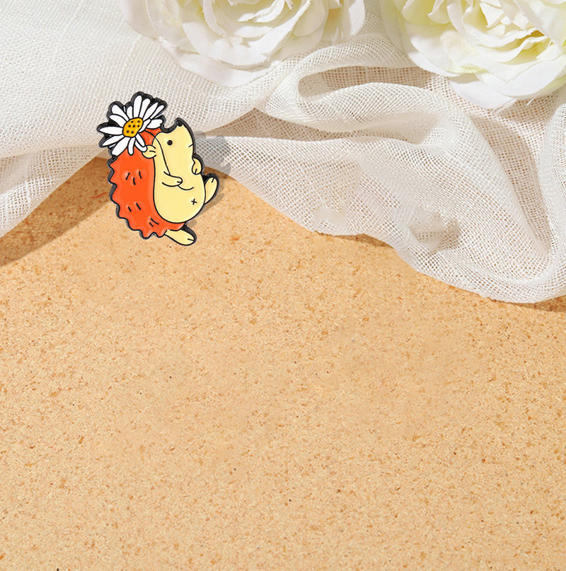 Hedgehog figurka biżuteria dla – Embroidery Quilting recenzja i cena