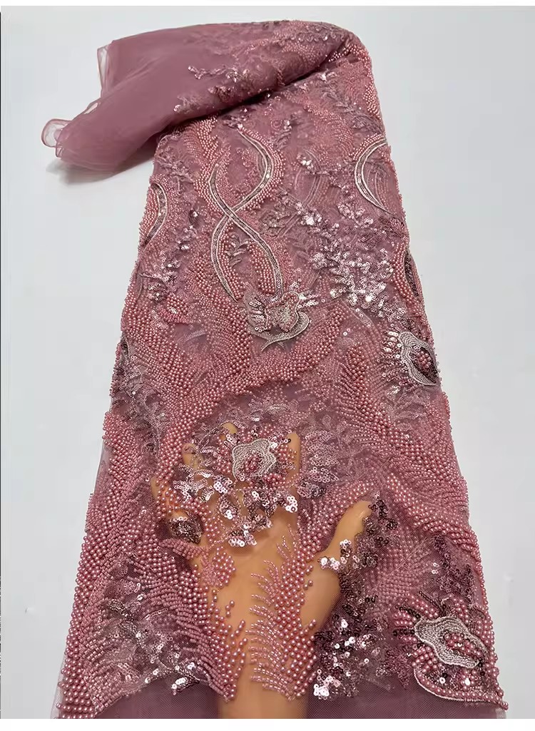 1 jard wysokiej jakości tkanin – Embroidery Beads recenzja i cena