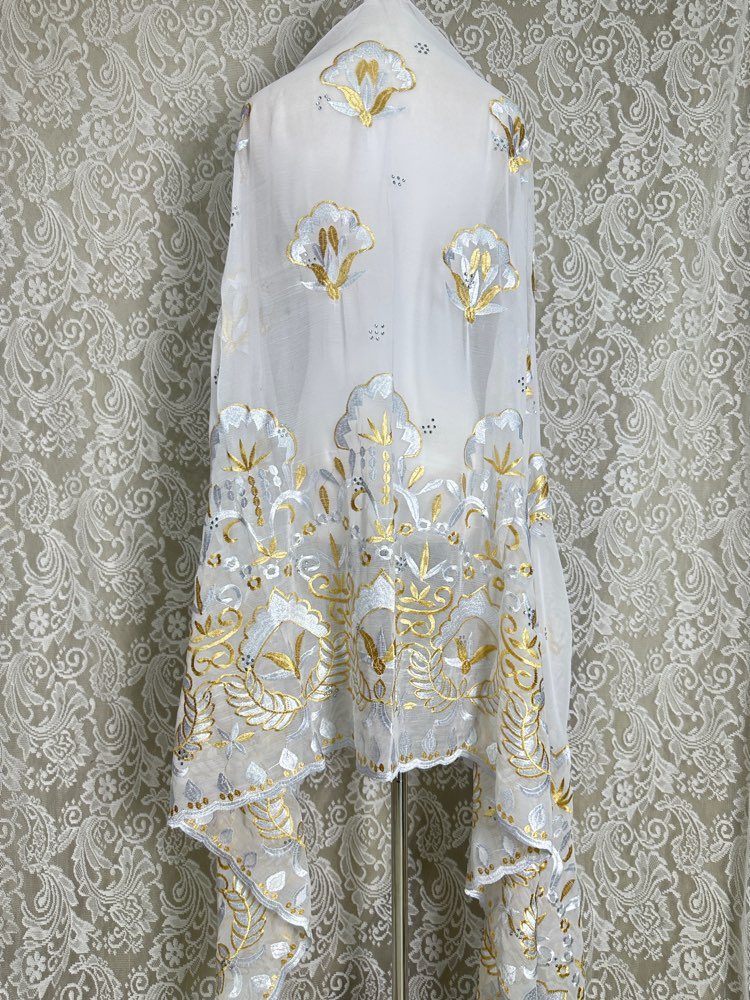 Hurtownia afrykańskich muzułma – Embroidery Pashmina recenzja i cena