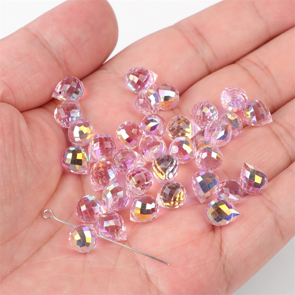 8x10mm Fasetowane kryształowe  – Embroidery Glass Beads recenzja i cena