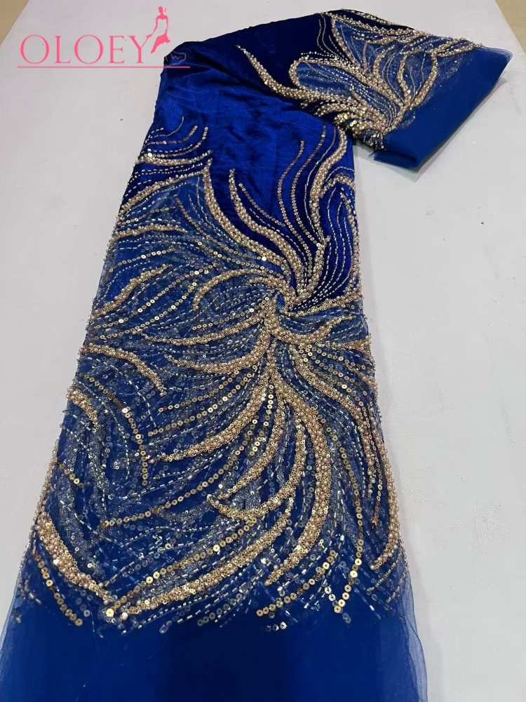 OLOEY Luksusowa Suknia Ślubna  – Velvet Fabric Embroidery recenzja i cena