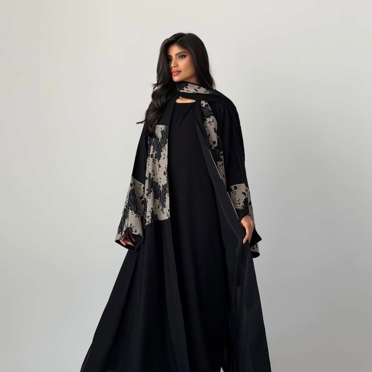 Damski Zestaw Eid Abaya Hidżab – Embroidery Kaftan recenzja i cena