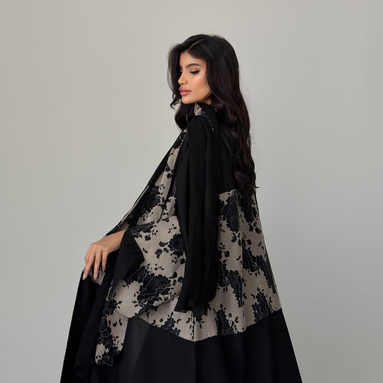 Damski Zestaw Eid Abaya Hidżab – Embroidery Kaftan recenzja i cena