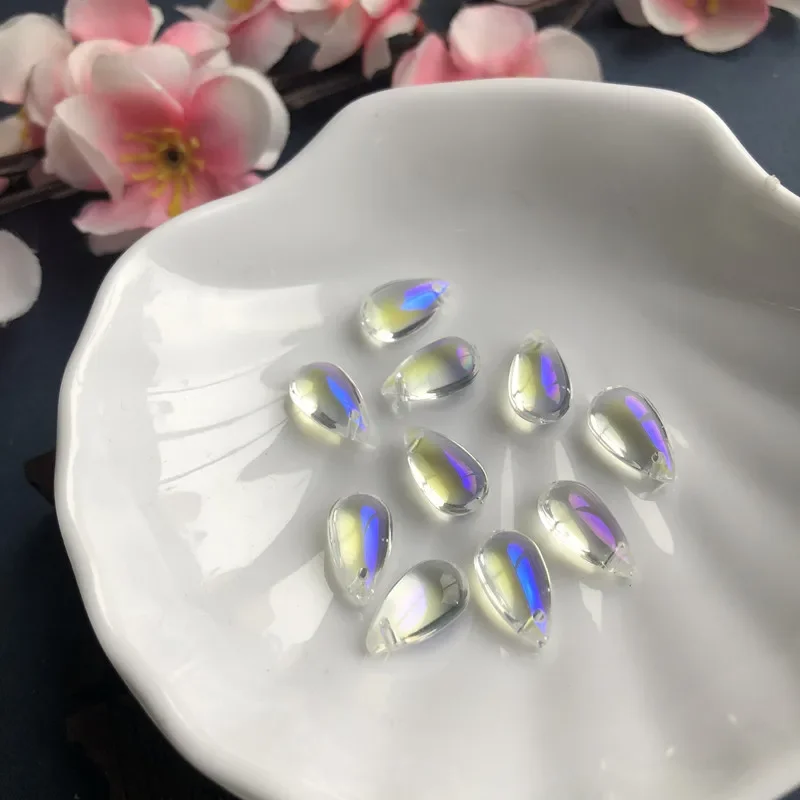20 szt. 8x14mm Mieszane Kolory – Embroidery Glass Beads recenzja i cena