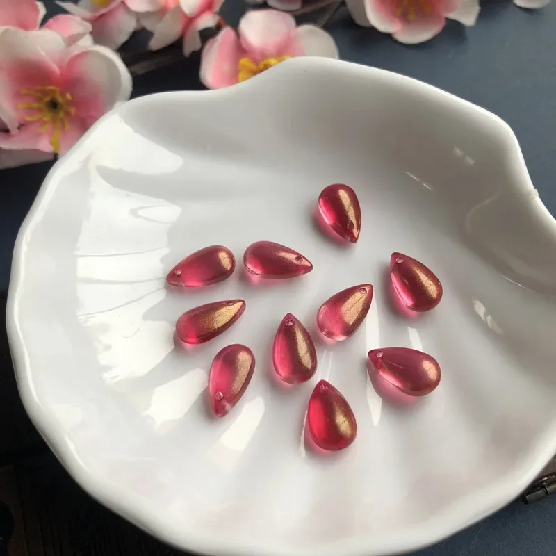 20 szt. 8x14mm Mieszane Kolory – Embroidery Glass Beads recenzja i cena