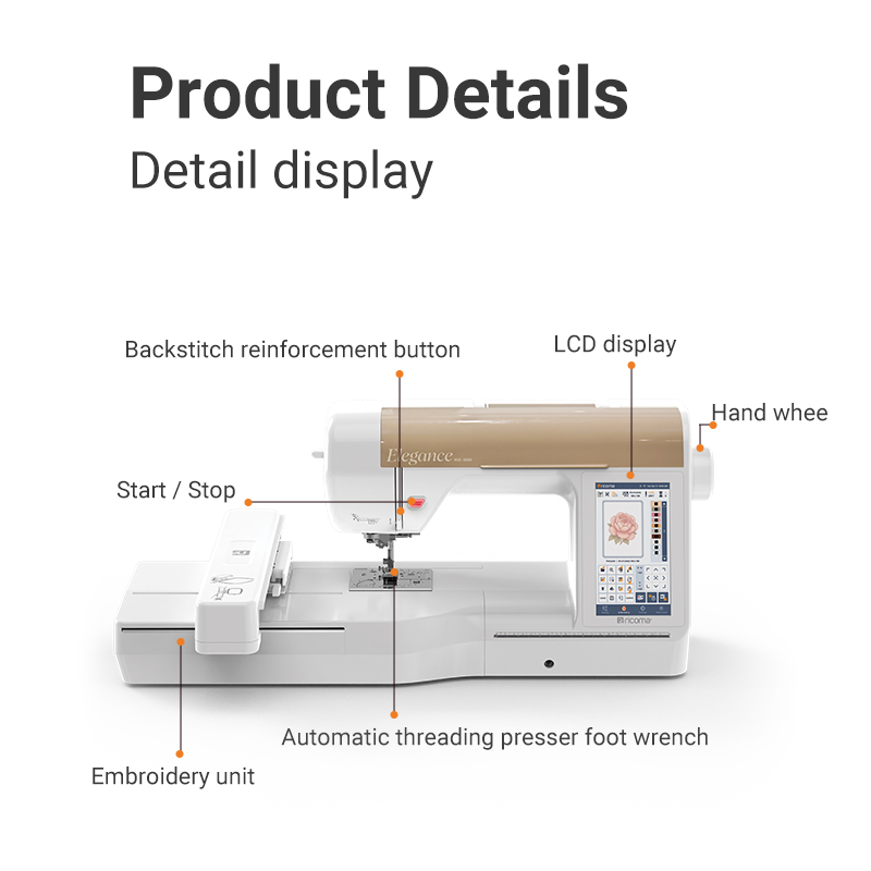 Łatwa w użyciu komputerowa mas – Embroidery Machines recenzja i cena