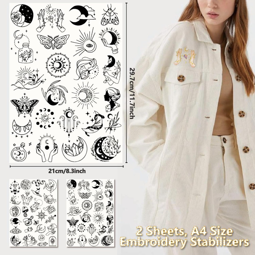 51Pcs Boho Moon Sun Rozpuszcza – Embroidery Water recenzja i cena