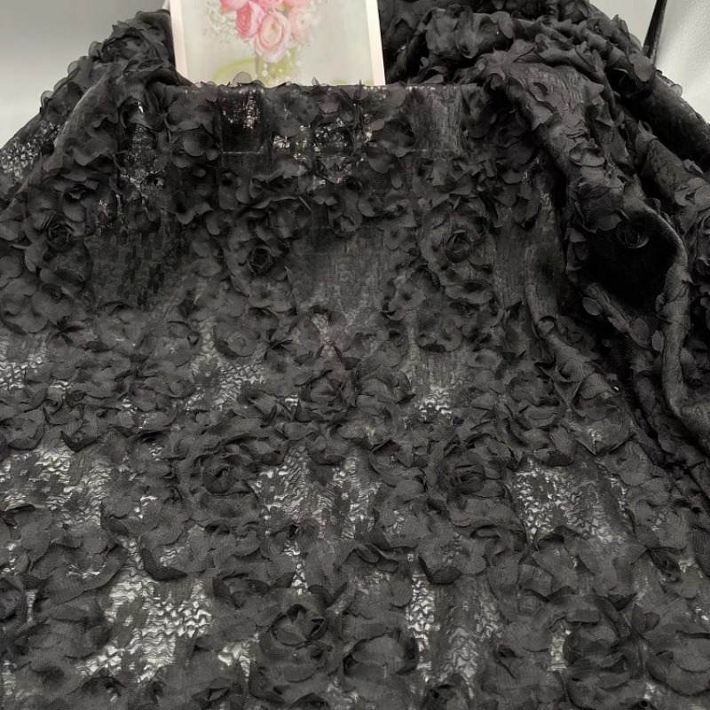 Tkanina koronkowa z tiulu z ha – Embroidery Design 3D recenzja i cena