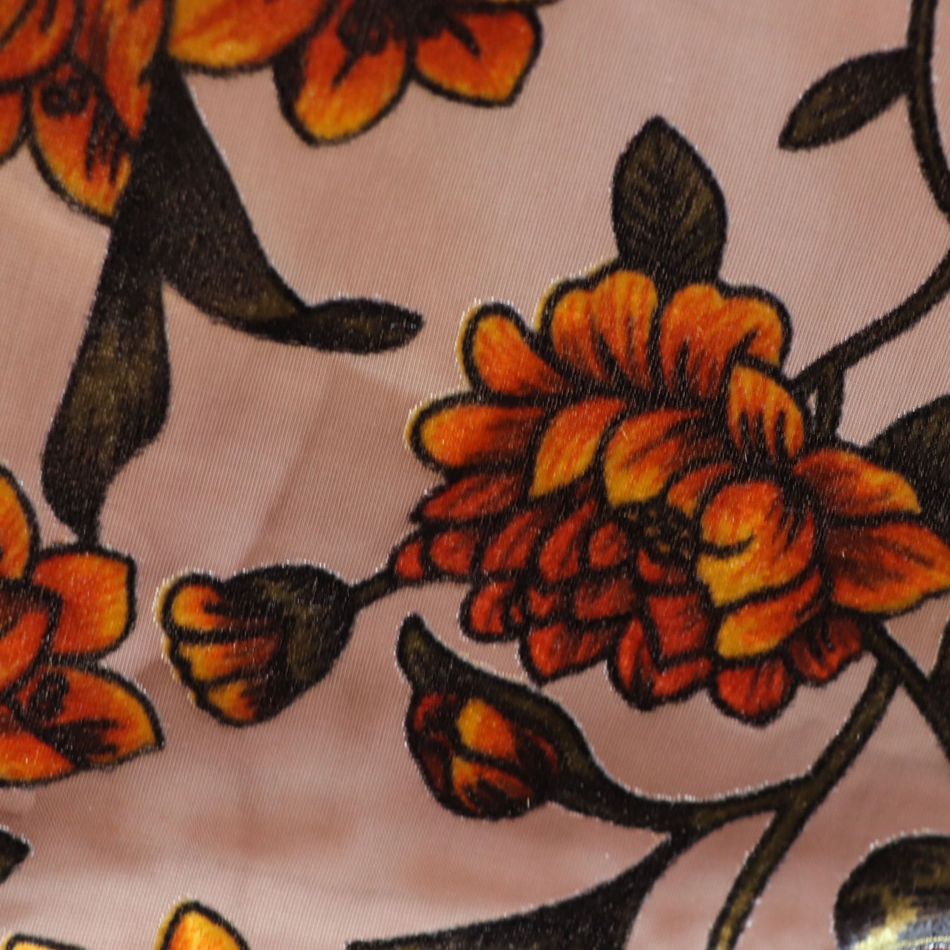 Tkanina aksamitna brokatowa, a – Velvet Fabric Embroidery recenzja i cena