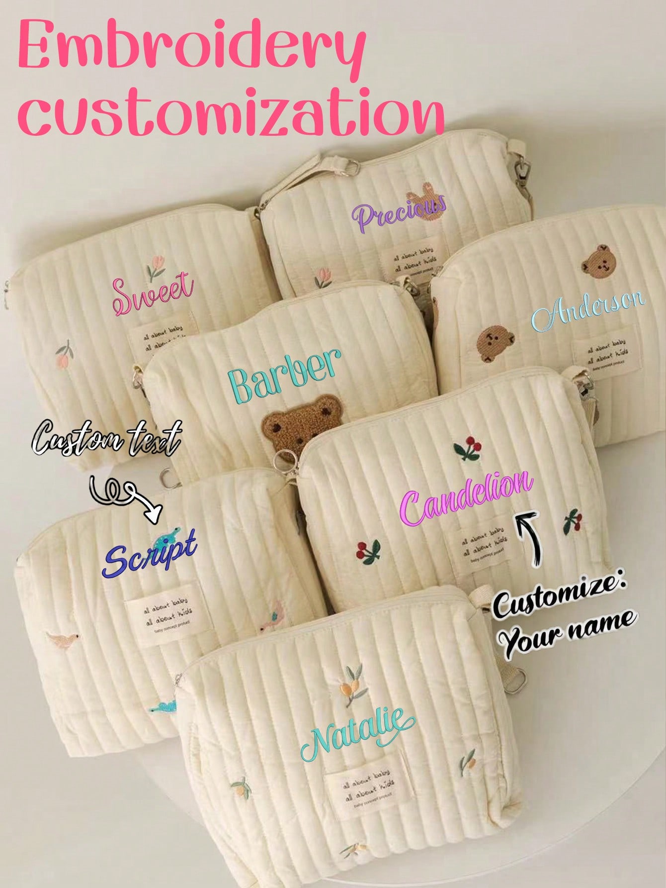 Personalizowana torba na pielu – Embroidery Quilting recenzja i cena